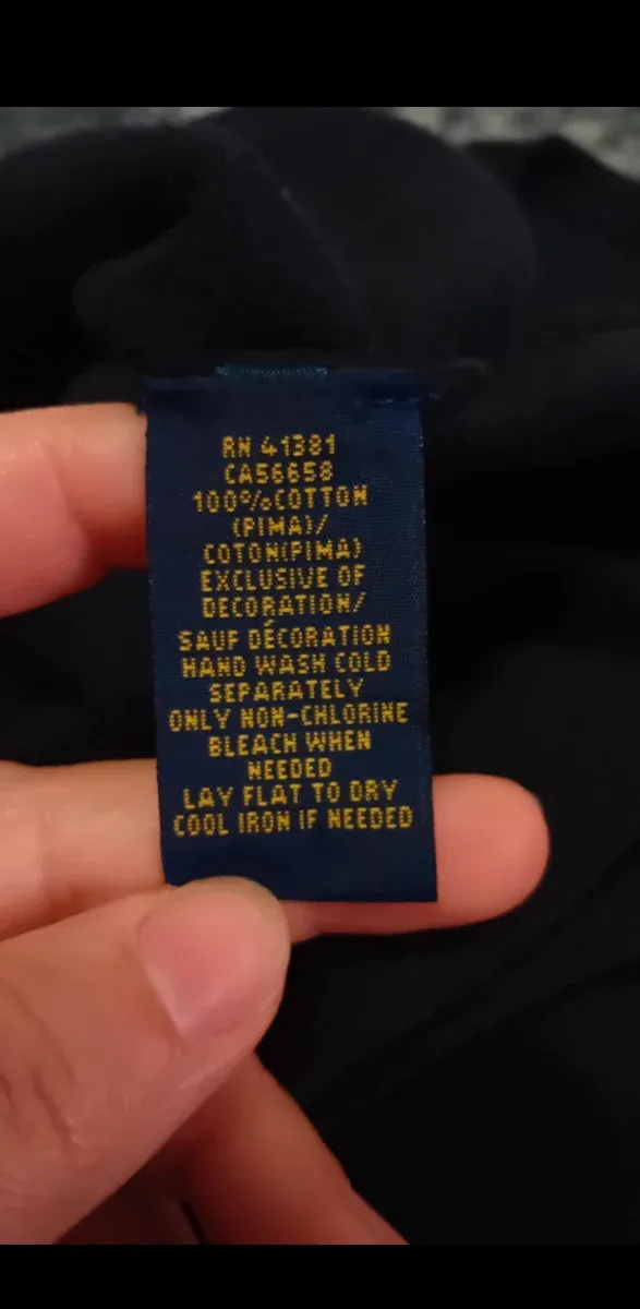 Jersey Polo Ralph Lauren Azul Marino