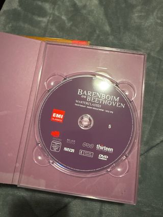 6 DVDs Barenboim Beethoven Sonatas Piano