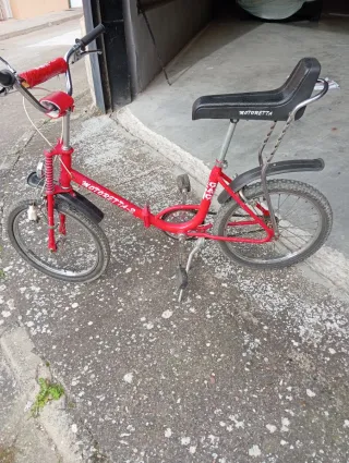 Bicicleta BMX Roja Motoretta-2