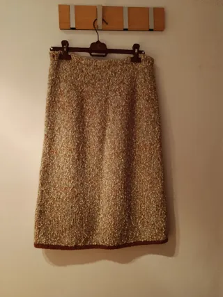 Traje chaqueta de punto hecho a mano