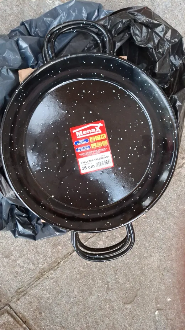 Lote 3 Paelleras Menax 26cm Nuevas