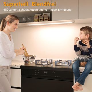 Lámpara LED 41cm con sensor de movimiento