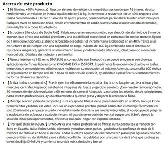 Máquina de Remo DMASUN