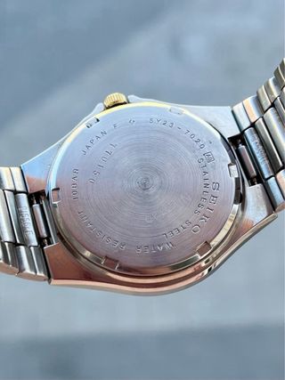 Reloj Seiko SQ 100 day-date Vintage NOS *Año 1987*