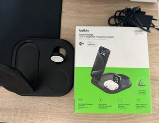 Cargador Belkin 3 en 1 Magnético Plegable