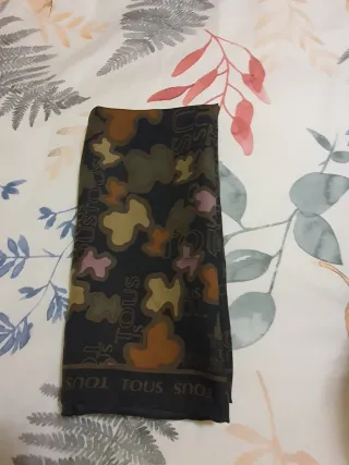 Pañuelo de seda Tous multicolor