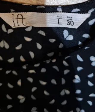 Blusa Lefties Estampada Talla L