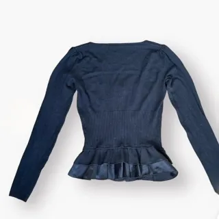 Morgan De Toi Top Corsé Años 2000 Negro