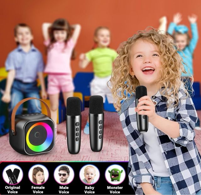 Mini Karaoke Infantil con Micrófono