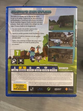 Minecraft PS4 - Casi Nuevo