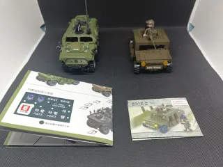 Bloques de construcción vehículos militares