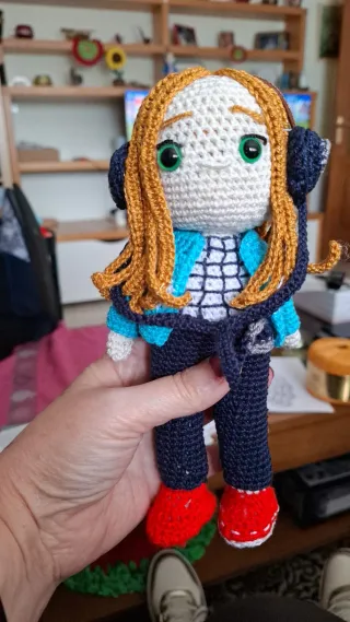 Muñeca Max de Stranger Things Crochet