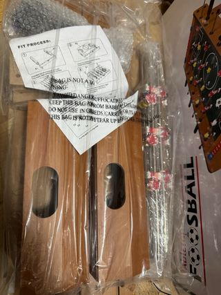 Futbolín infantil portátil de sobremesa. Nuevo