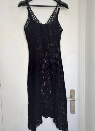 Vestido de punto crochet