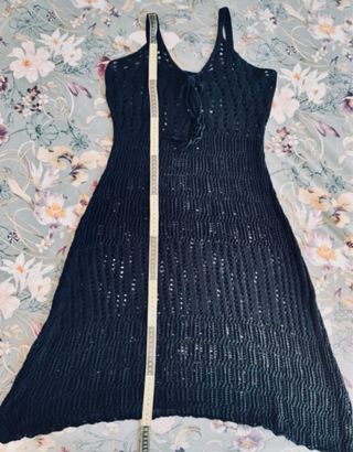 Vestido de punto crochet