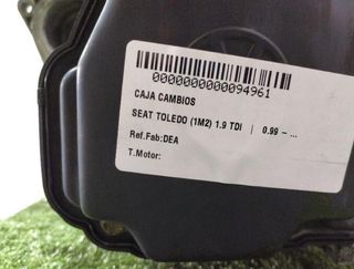 94961 caja cambios dea seat toledo (1m2) 1.9 tdi