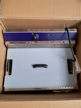 VERTES Freidora Acero Inoxidable 28L, 4500W