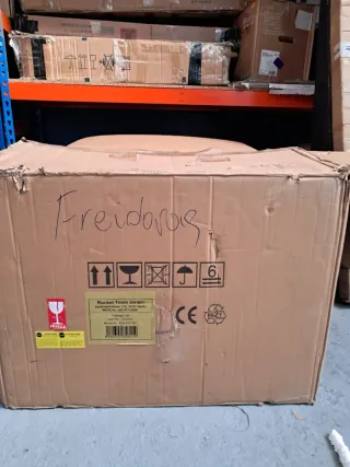 VERTES Freidora Acero Inoxidable 28L, 4500W