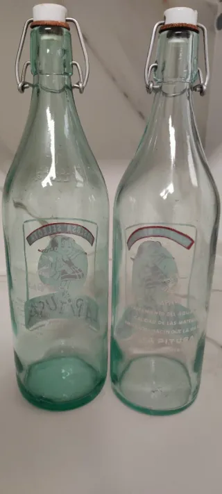 Bottiglie Antiche Gassosa La Pitusa