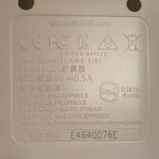 Calculadora TI-84 Plus CE Python Texas Instruments