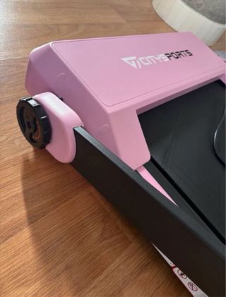 Cinta de correr Citysports plegable rosa