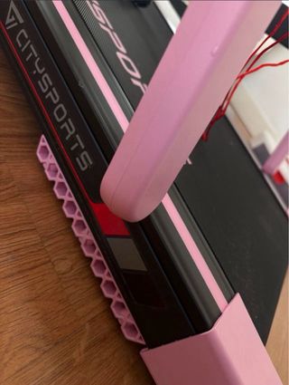 Cinta de correr Citysports plegable rosa