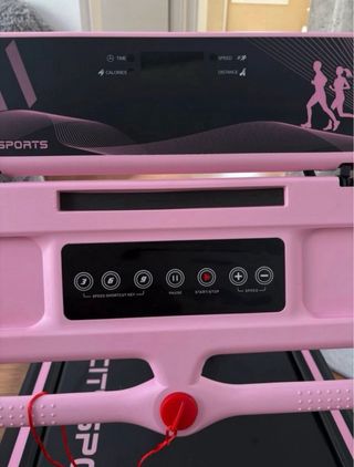 Cinta de correr Citysports plegable rosa