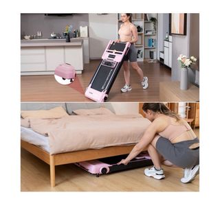 Cinta de correr Citysports plegable rosa
