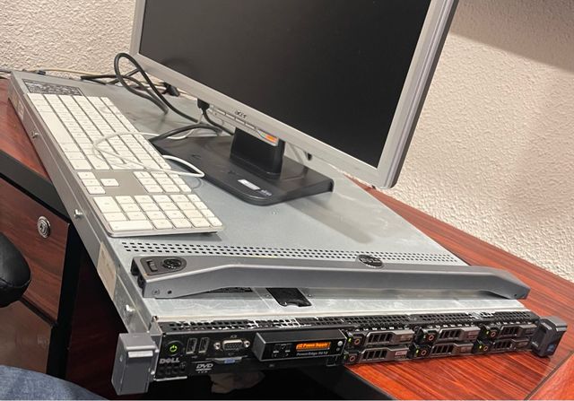 Servidor Dell PowerEdge R610 80 GB RAM XEON 2 TB