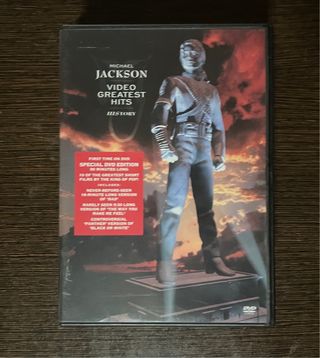 DVD Michael Jackson Video Greatest Hits History