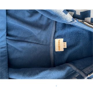 2000s Sudadera Chaqueta Diesel monogram aop Vintag