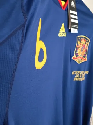 Camiseta mundial España. Iniesta 6. Talla XL