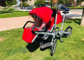 Bicicleta TAGA para gemelos o dos niños.