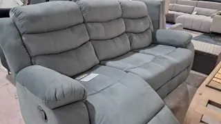 Divano relax grigio nuovo