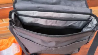 Brompton Metro Messenger L Bolso Gris