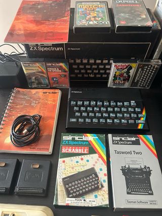 Atari 2600 D. Vader + ZX Spectrum + Commodore 16