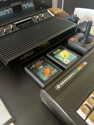 Atari 2600 D. Vader + ZX Spectrum + Commodore 16