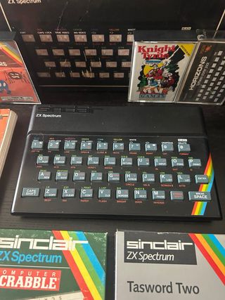 Atari 2600 D. Vader + ZX Spectrum + Commodore 16