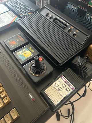 Atari 2600 D. Vader + ZX Spectrum + Commodore 16
