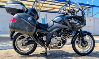Suzuki V-Strom CAMBIO x CARAVANA 750kg