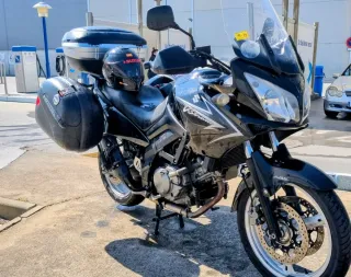 Suzuki V-Strom CAMBIO x CARAVANA 750kg