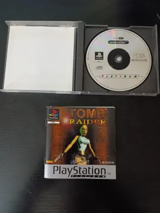 Tomb Raider Platinum PS1 (PlayStation 1)