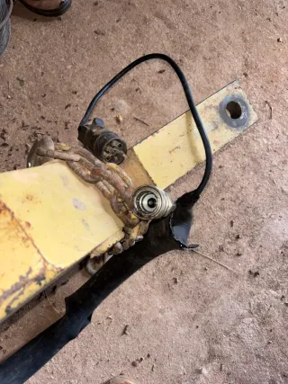 Remolque tractor tipo bañera