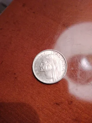 Moneta 500 Lire Dante Alighieri