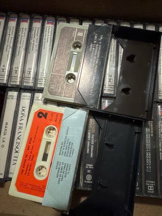 45 Casetes de Música Clásica y Ópera