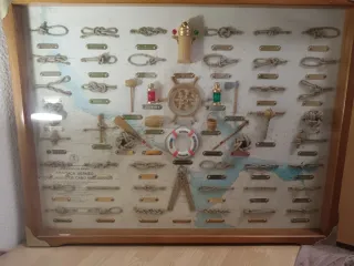 Cuadro Nudos Marineros Mapa