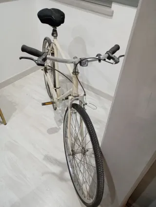 Bicicleta Clásica Blanco mate