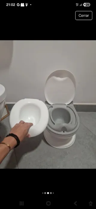 Inodoro infantil para niños