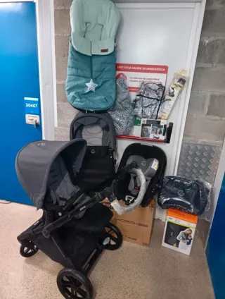 Trío Jane Muum Koos R1 Micro Cochecito Bebé