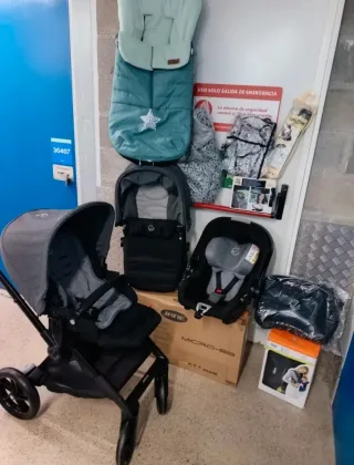 Trío Jane Muum Koos R1 Micro Cochecito Bebé